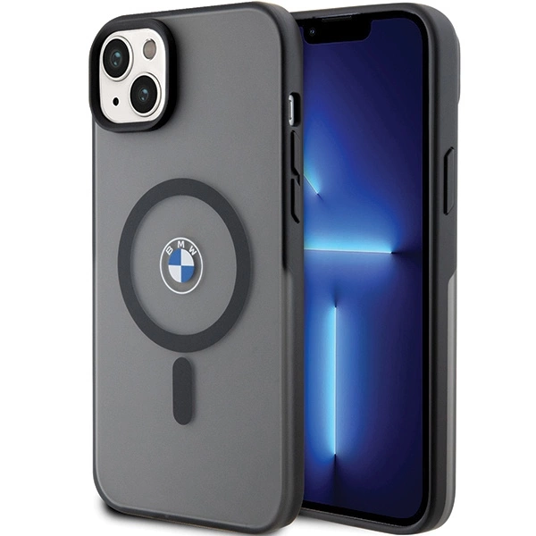 Case BMW BMHMP14MDSLK iPhone 14 Plus 6.7" black/black hardcase Signature MagSafeeng