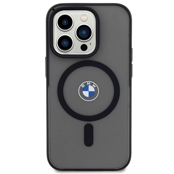 Case BMW BMHMP14XDSLK iPhone 14 Pro Max 6.7" black/black hardcase Signature MagSafeeng