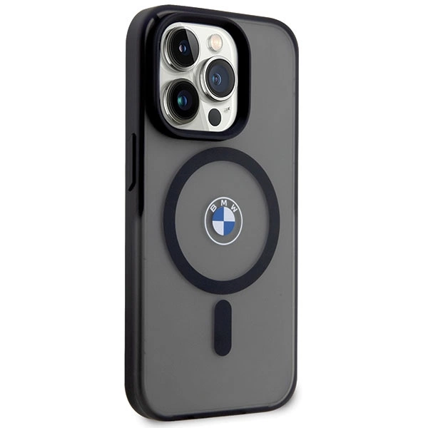 Case BMW BMHMP14XDSLK iPhone 14 Pro Max 6.7" black/black hardcase Signature MagSafeeng