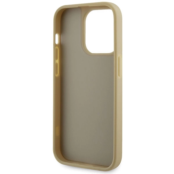 Guess GUHCP14LHDGTPD iPhone 14 Pro 6.1" gold/gold hardcase Rhinestone Triangleeng