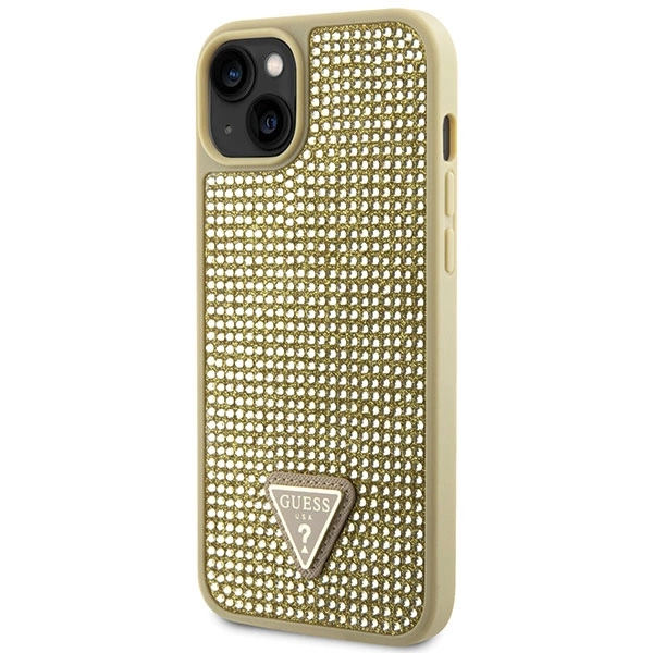 Guess GUHCP14MHDGTPD iPhone 14 Plus 6.7" gold/gold hardcase Rhinestone Triangleeng