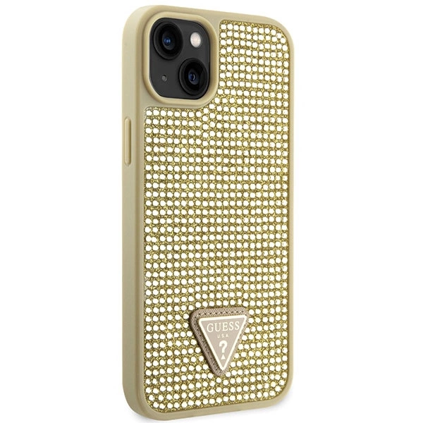 Guess GUHCP14MHDGTPD iPhone 14 Plus 6.7" gold/gold hardcase Rhinestone Triangleeng