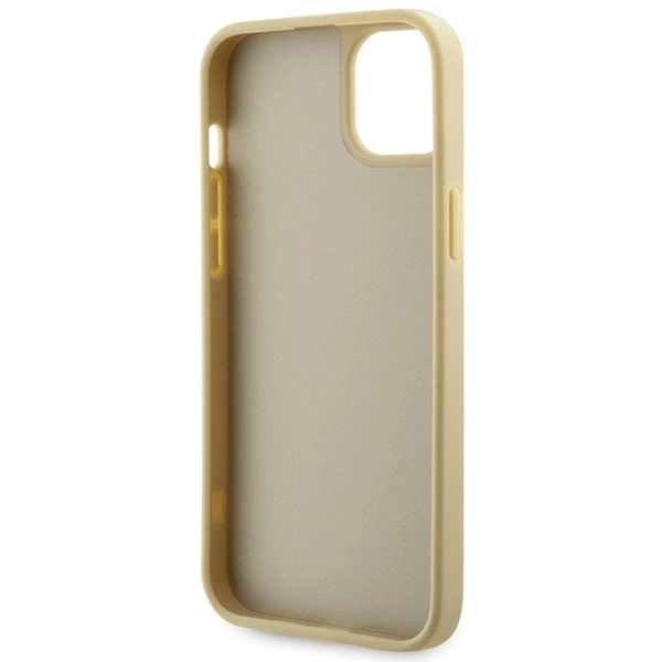 Guess GUHCP14SHDGTPD iPhone 14 6.1" gold/gold hardcase Rhinestone Triangleeng
