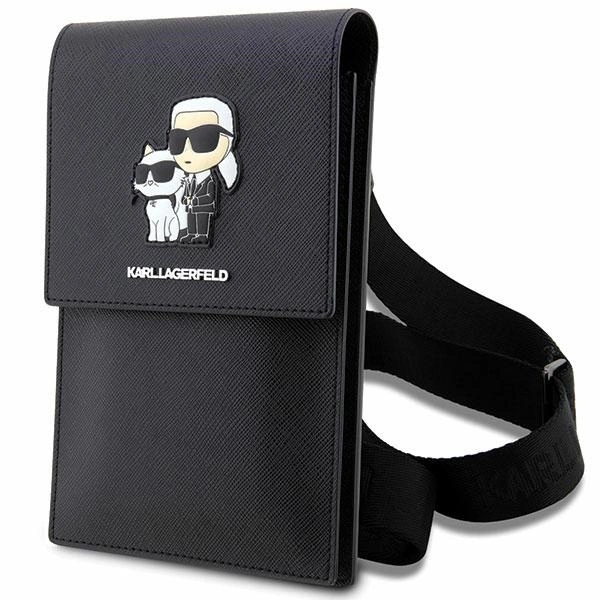 Karl Lagerfeld Handbag KLWBSAKCPMK black/black Saffiano Karl & Choupetteeng