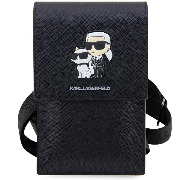 Karl Lagerfeld Handbag KLWBSAKCPMK black/black Saffiano Karl & Choupetteeng