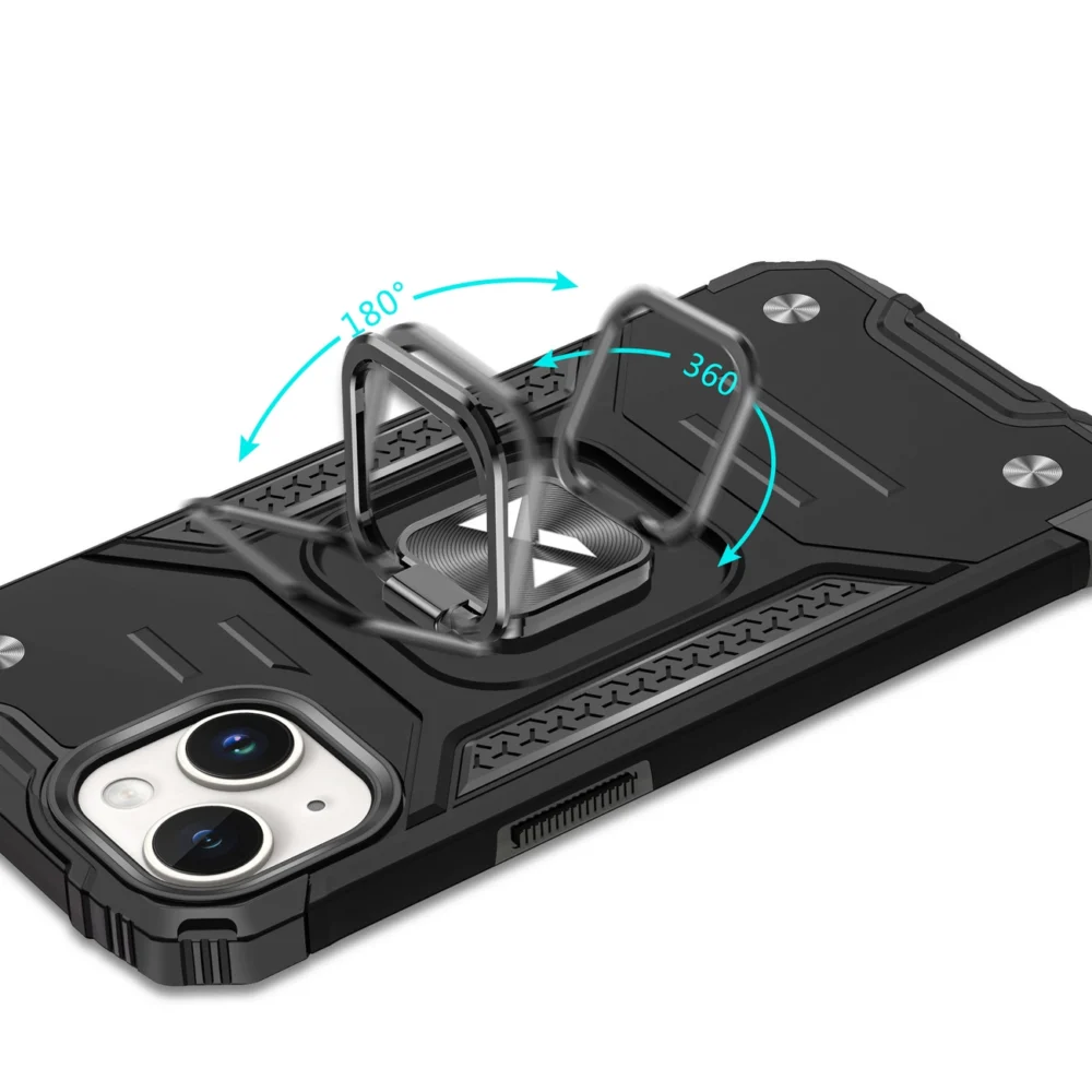 Wozinsky Ring Armor iPhone 15 Plus iPhone 15 Plus Ring Armor Case - Blueeng