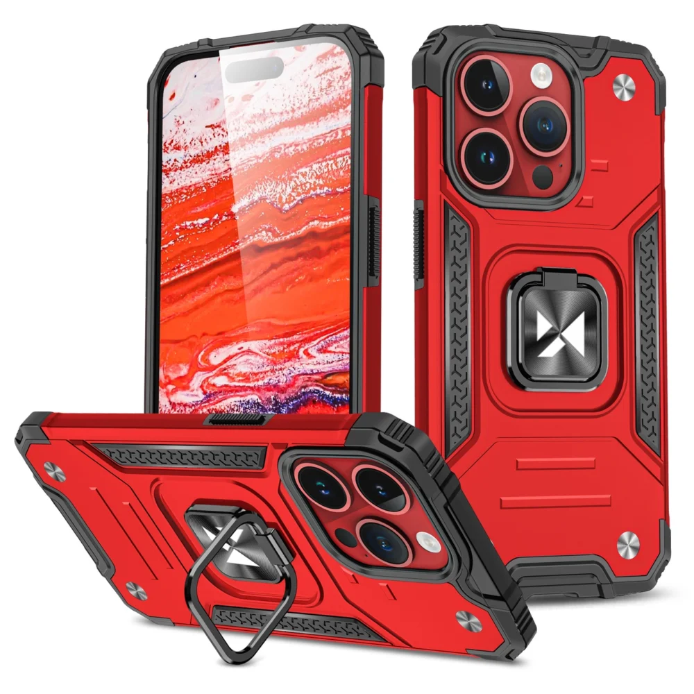 Wozinsky Ring Armor iPhone 15 Pro iPhone 15 Pro Ring Armor Case - Redeng