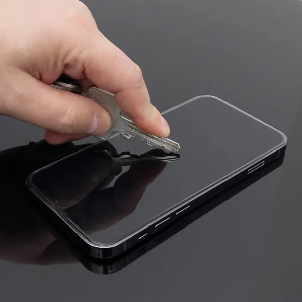 Privacy glass with Anti Spy filter for iPhone 15 Plus Wozinsky Privacy Glass - blackeng