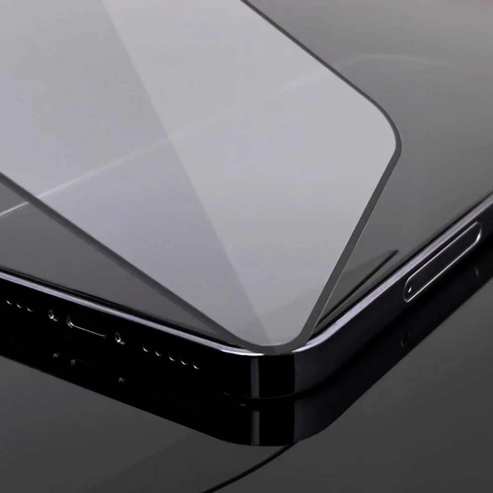 2 pcs. Full screen tempered glass with frame Case Friendly Wozinsky Full Glue iPhone 15 Pro Max - blackeng
