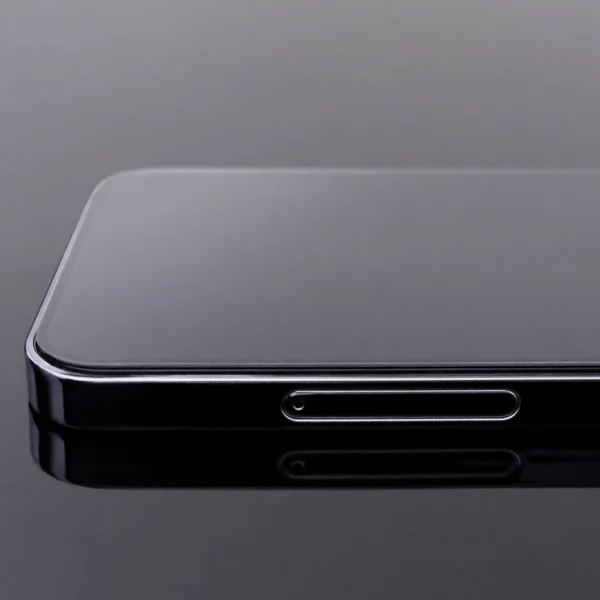 Full Screen Tempered Glass with Frame Case Friendly Wozinsky Full Glue iPhone 15 Pro - Blackeng