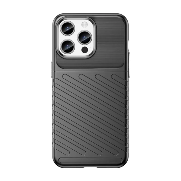 Armored iPhone 15 Pro Max Thunder Case - blackeng