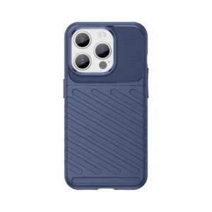 Armored iPhone 15 Pro Thunder Case - blueeng