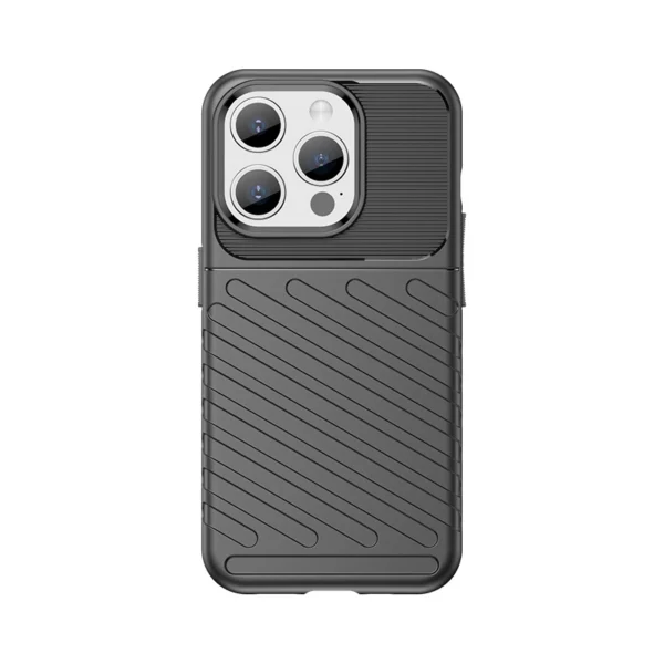 Armored iPhone 15 Pro Thunder Case - blackeng