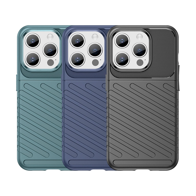 Armored iPhone 15 Pro Thunder Case - blackeng