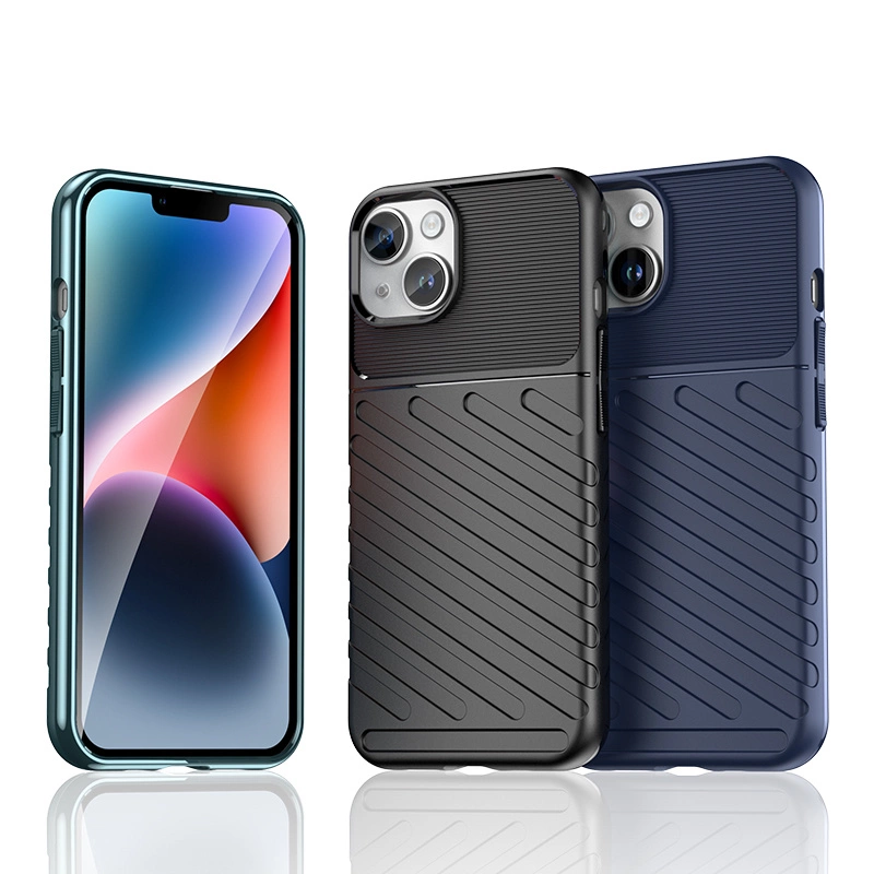 Armored iPhone 15 Plus Thunder Case - blueeng