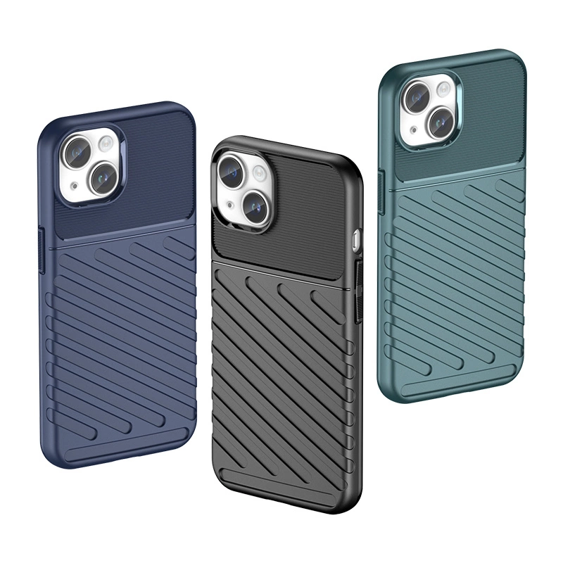 Armored iPhone 15 Plus Thunder Case - blueeng