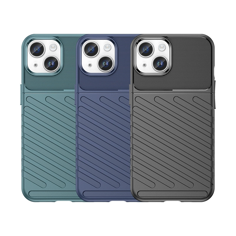 Armored iPhone 15 Plus Thunder Case - blueeng