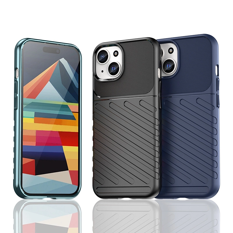 Armored iPhone 15 Thunder Case - blackeng