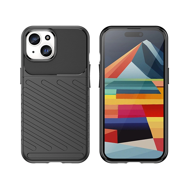 Armored iPhone 15 Thunder Case - blackeng