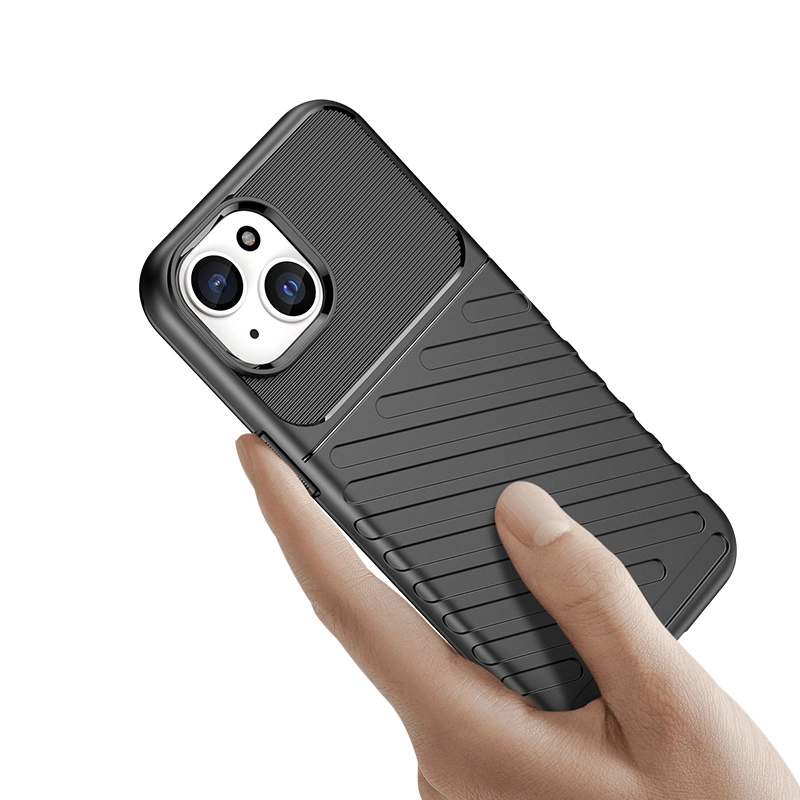 Armored iPhone 15 Thunder Case - blackeng