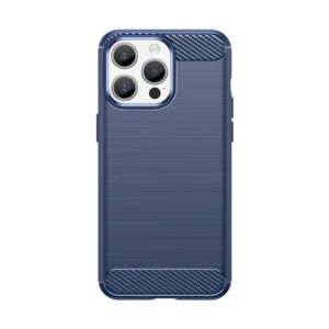 Flexible carbon pattern case for iPhone 15 Pro Max Carbon Case - blueeng