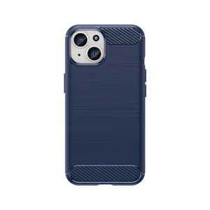 Flexible Carbon Case with a carbon pattern for iPhone 15 - blueeng
