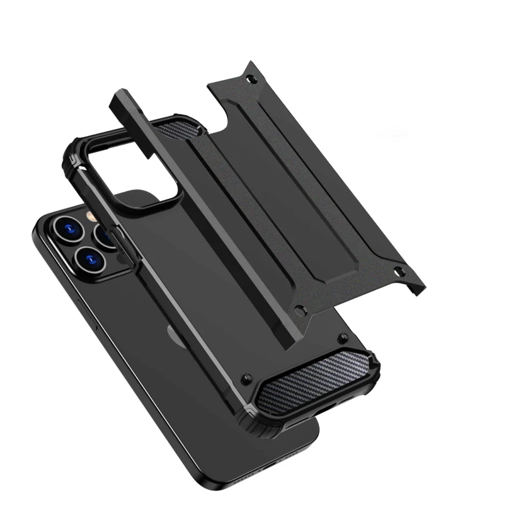 iPhone 15 Pro Max Hybrid Armor case - blueeng