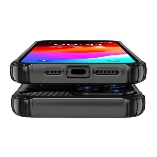 iPhone 15 Pro Max Hybrid Armor case - blueeng