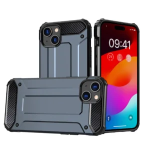 iPhone 15 Hybrid Armor case - blueeng