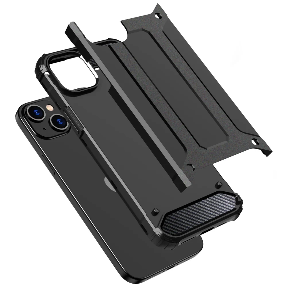 iPhone 15 Hybrid Armor case - blackeng