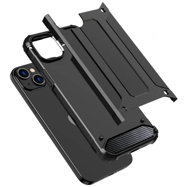 iPhone 15 Hybrid Armor case - blackeng