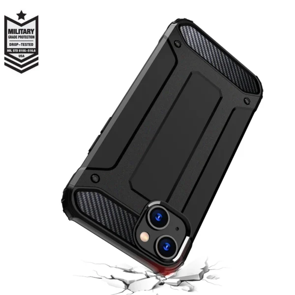 iPhone 15 Hybrid Armor case - blackeng