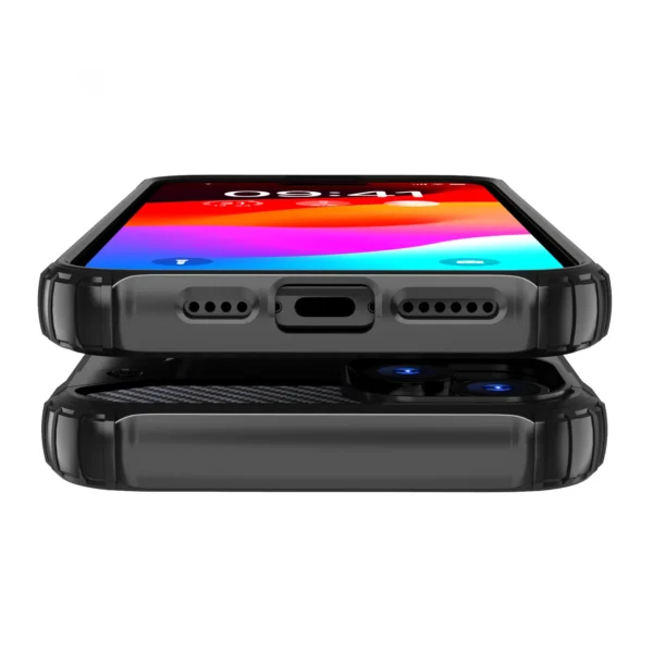iPhone 15 Hybrid Armor case - blackeng