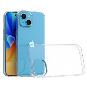 iPhone 15 case from the Ultra Clear series in transparent coloreng