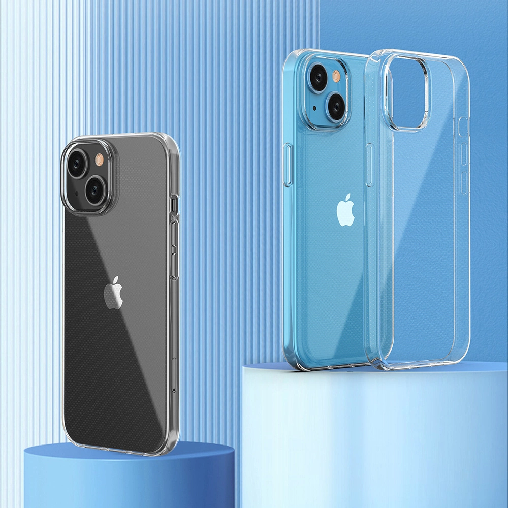iPhone 15 case from the Ultra Clear series in transparent coloreng