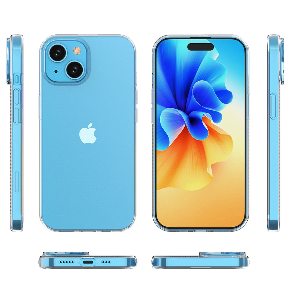iPhone 15 case from the Ultra Clear series in transparent coloreng