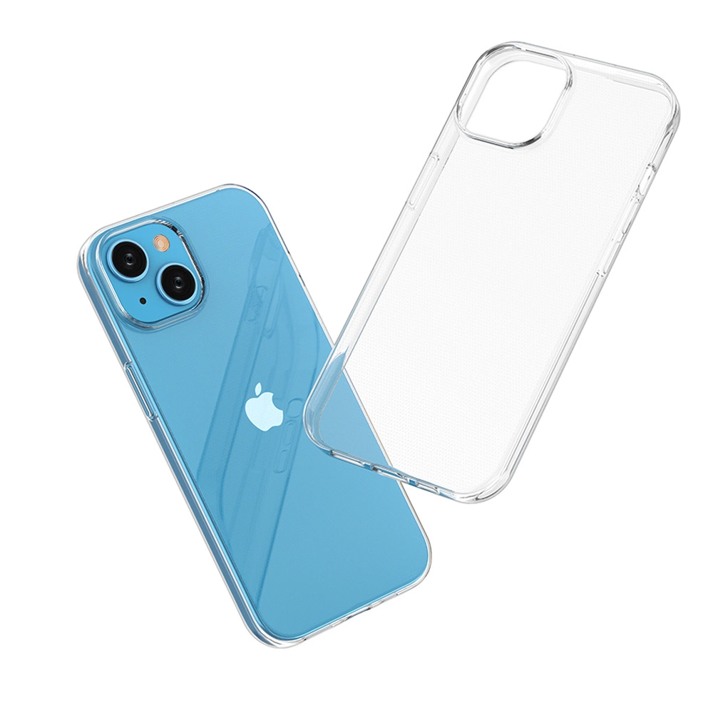 iPhone 15 case from the Ultra Clear series in transparent coloreng