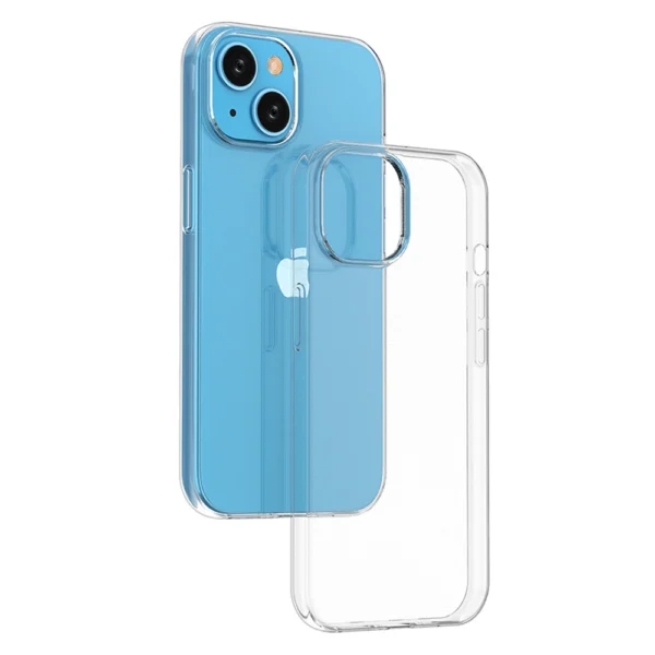 iPhone 15 case from the Ultra Clear series in transparent coloreng