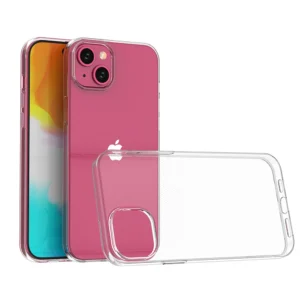 iPhone 15 Plus case from the Ultra Clear series in transparent coloreng