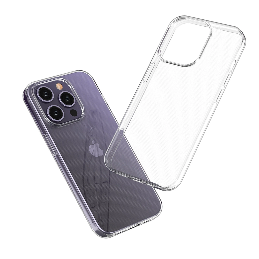 iPhone 15 Pro case from the Ultra Clear series in transparent coloreng