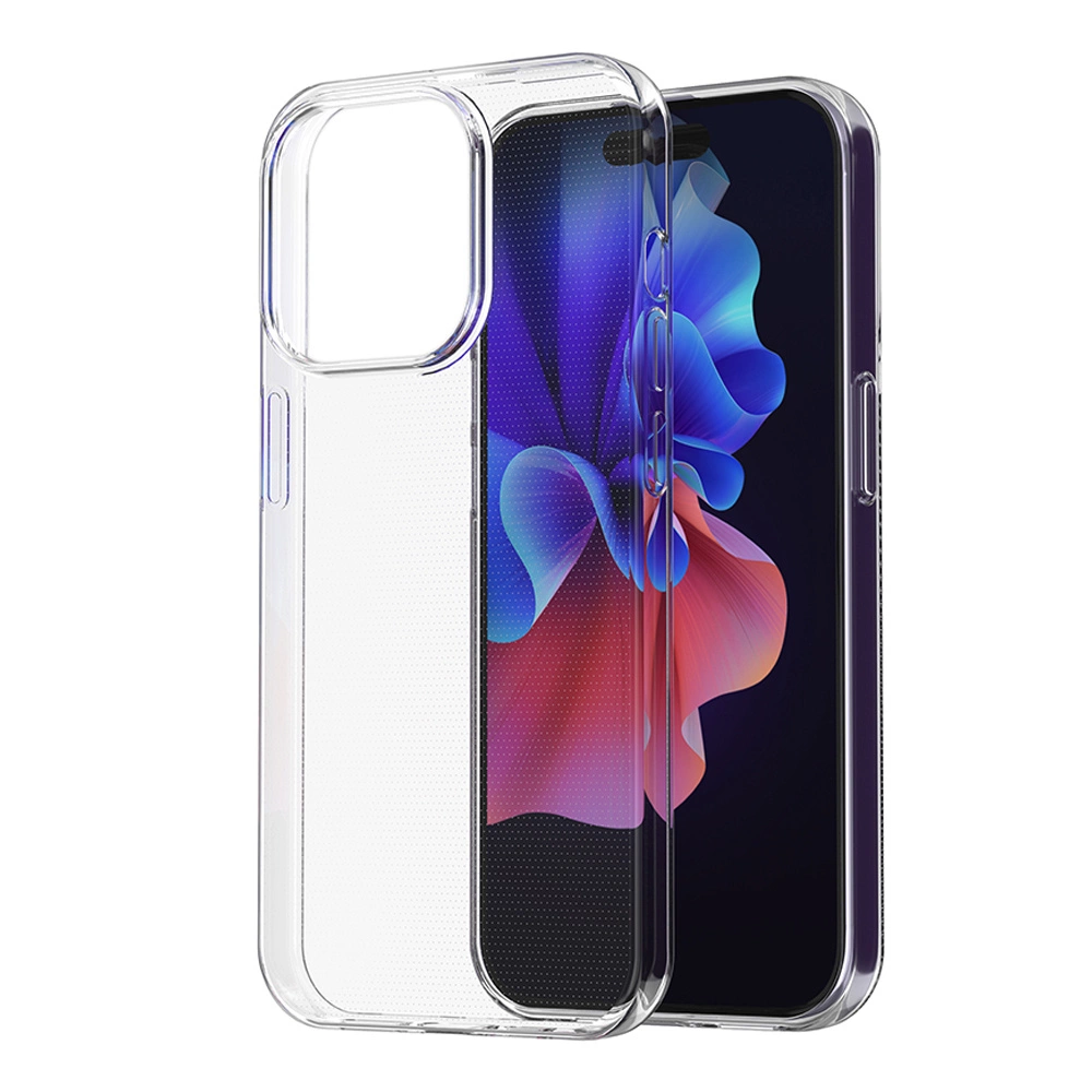 iPhone 15 Pro case from the Ultra Clear series in transparent coloreng