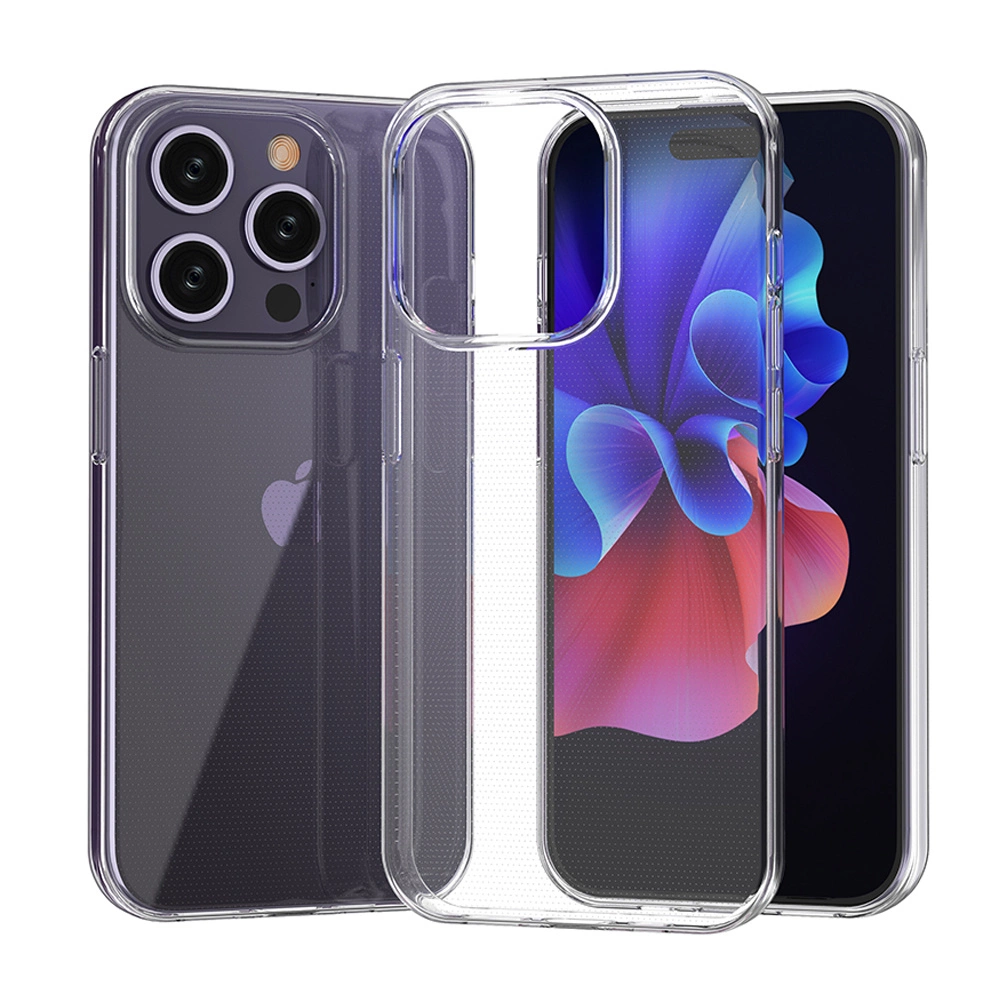iPhone 15 Pro case from the Ultra Clear series in transparent coloreng