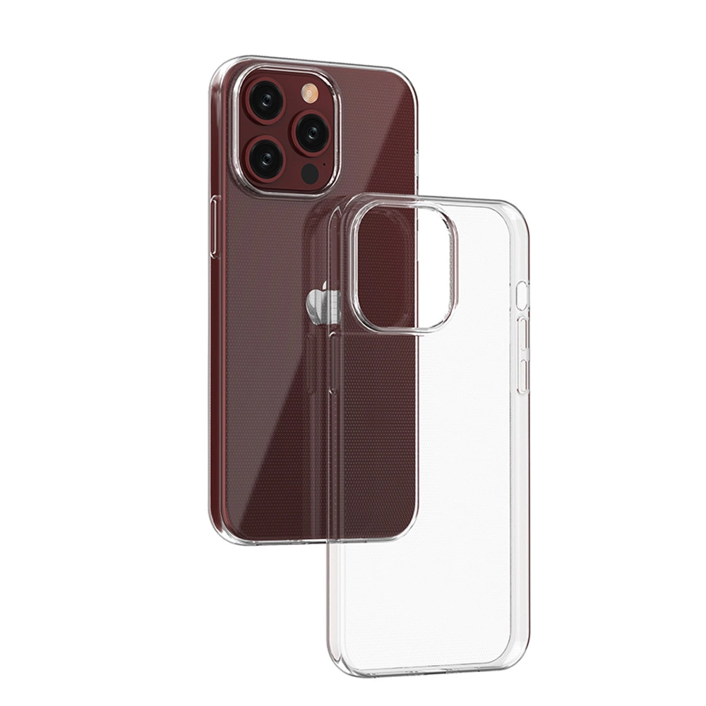 iPhone 15 Pro Max case from the Ultra Clear series in transparent coloreng