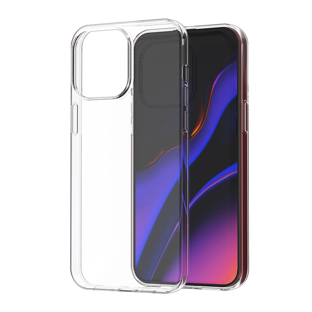 iPhone 15 Pro Max case from the Ultra Clear series in transparent coloreng