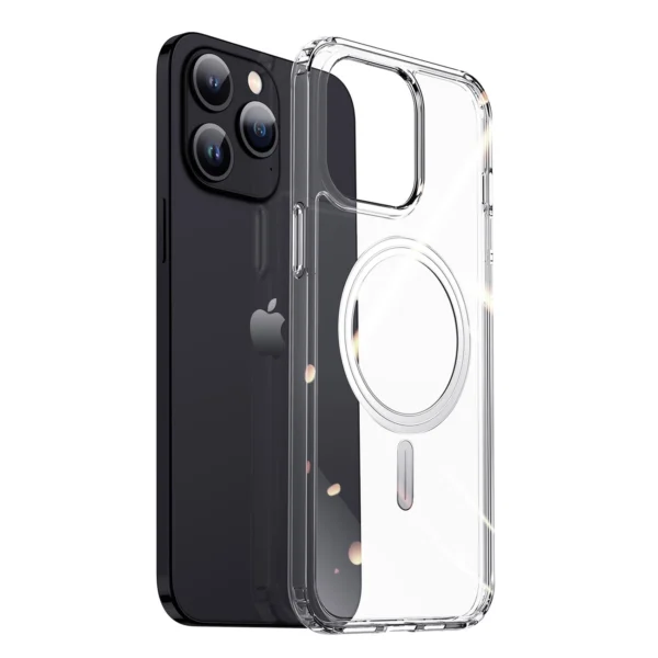 Case for iPhone 15 Pro Max with MagSafe Dux Ducis Clin - transparenteng