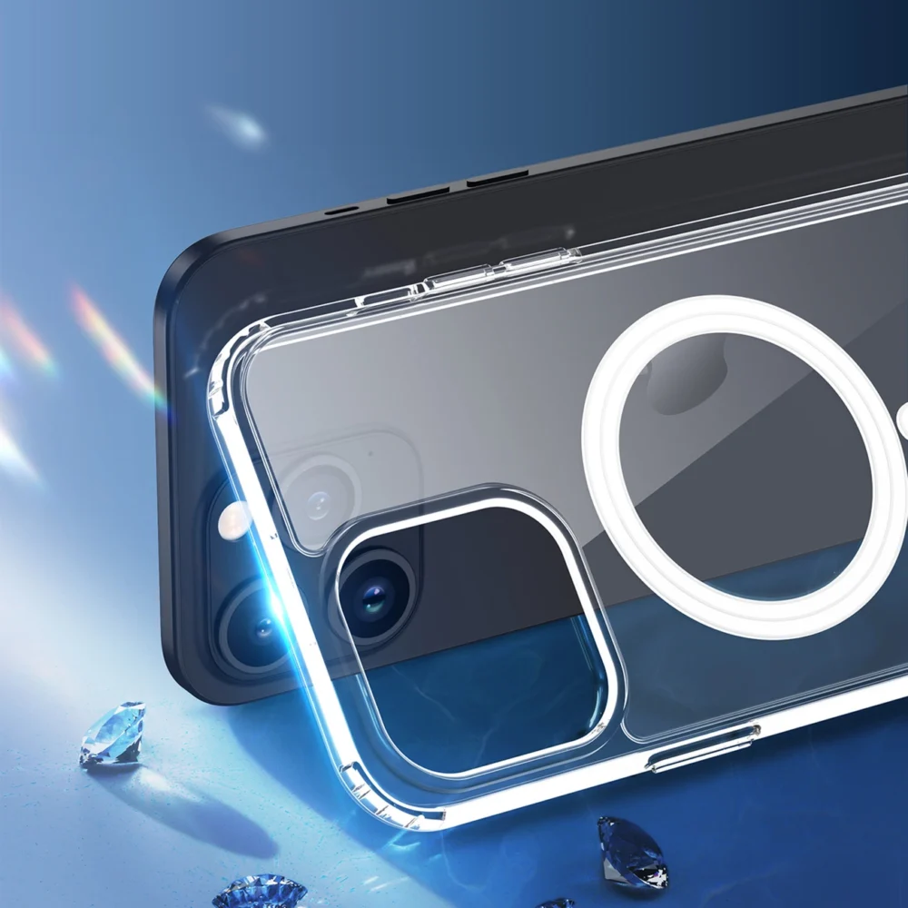 iPhone 15 Pro Case with MagSafe Dux Ducis Clin - Transparenteng