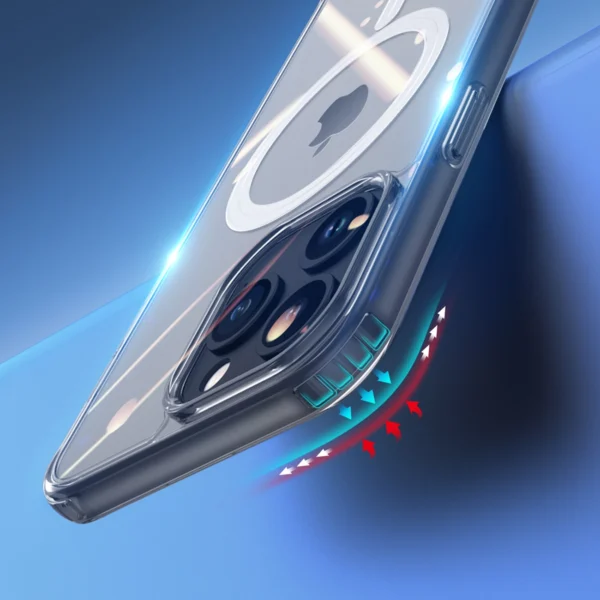 iPhone 15 Pro Case with MagSafe Dux Ducis Clin - Transparenteng