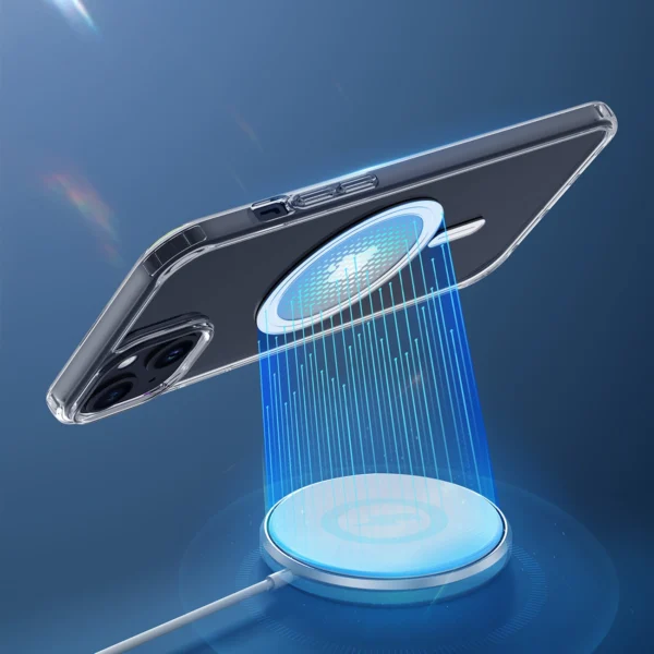 iPhone 15 case with MagSafe Dux Ducis Clin - transparenteng
