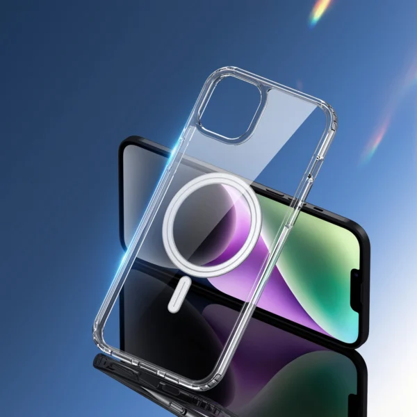 iPhone 15 case with MagSafe Dux Ducis Clin - transparenteng