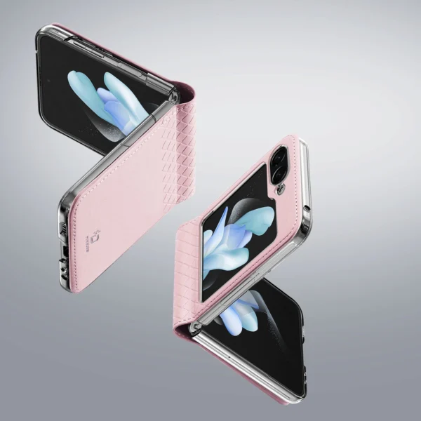 Dux Ducis Bril leather case for Samsung Galaxy Z Flip 5 5G - pinkeng